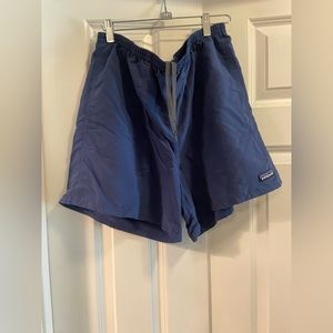 Patagonia Navy Swim Trunks Sized Large